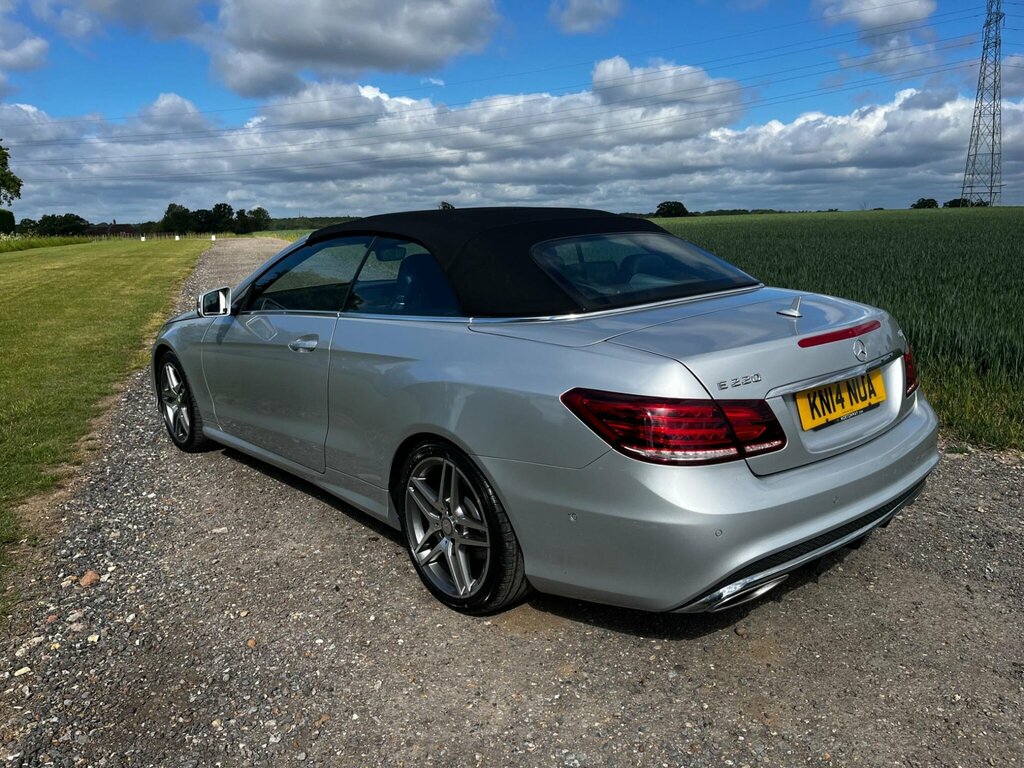 Mercedes-Benz E Class Convertible 3.0 E350d V6 Bluetec Amg Sport Cabriol Black #35