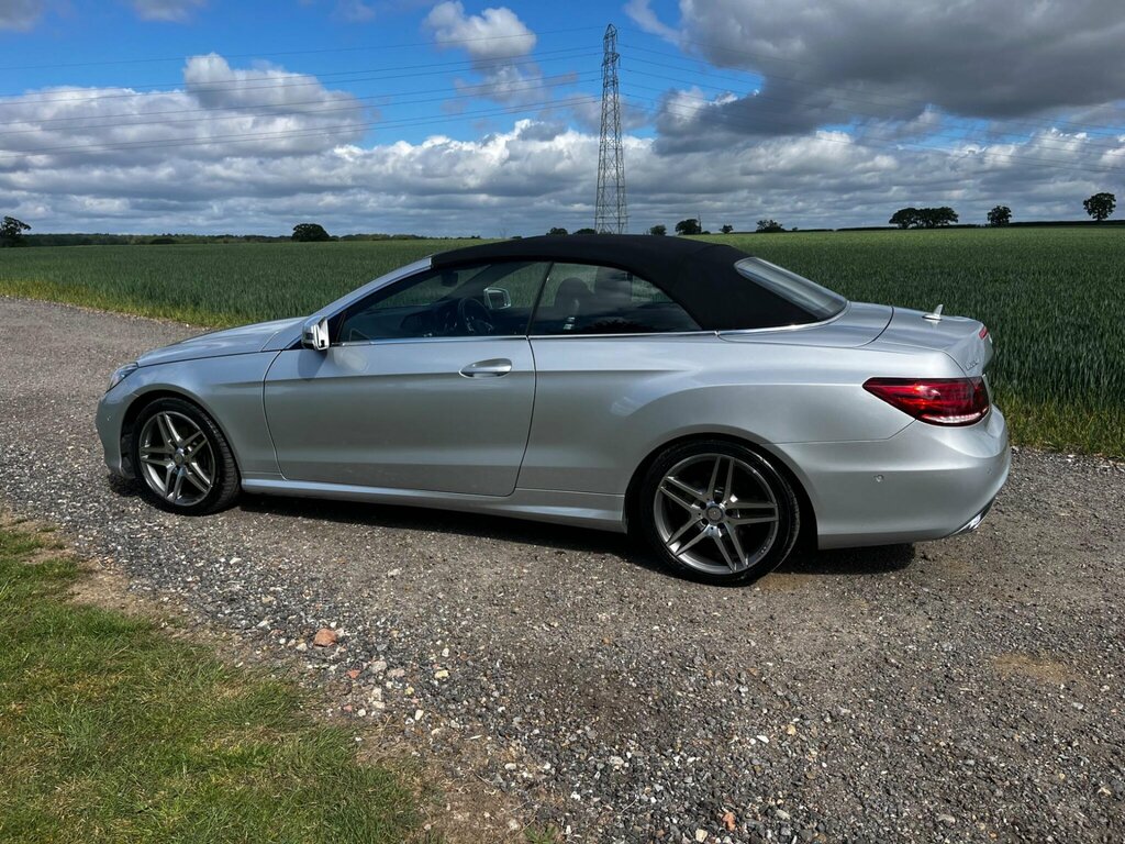 Mercedes-Benz E Class Convertible 3.0 E350d V6 Bluetec Amg Sport Cabriol Black #39