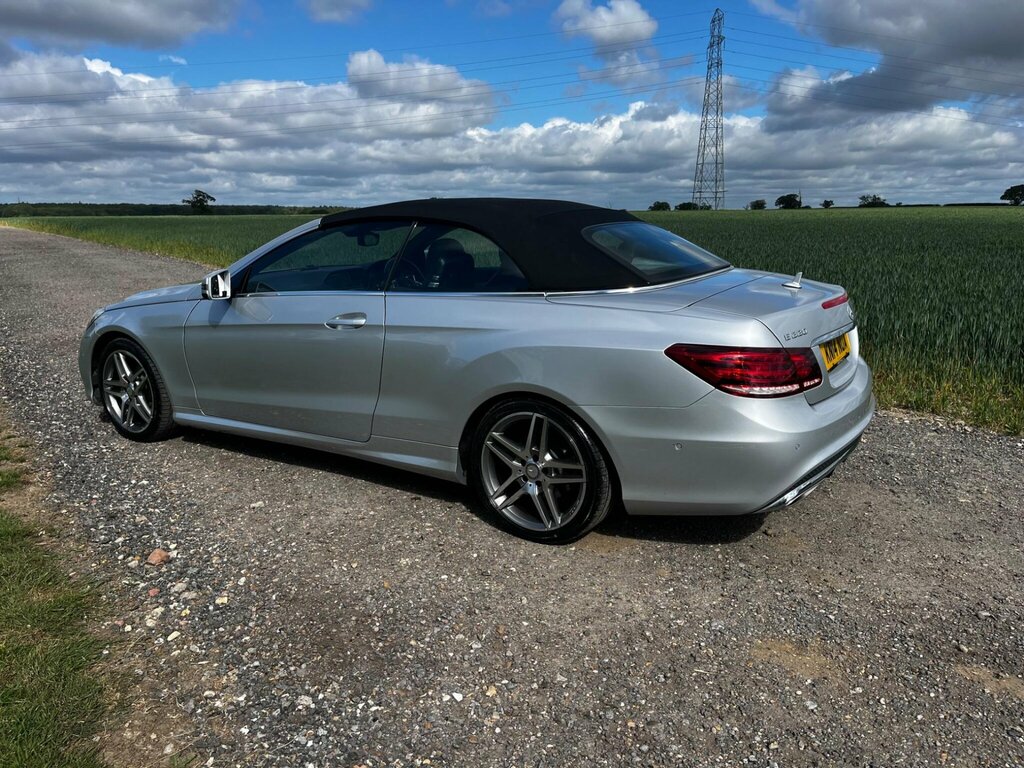 Mercedes-Benz E Class Convertible 3.0 E350d V6 Bluetec Amg Sport Cabriol Black #37