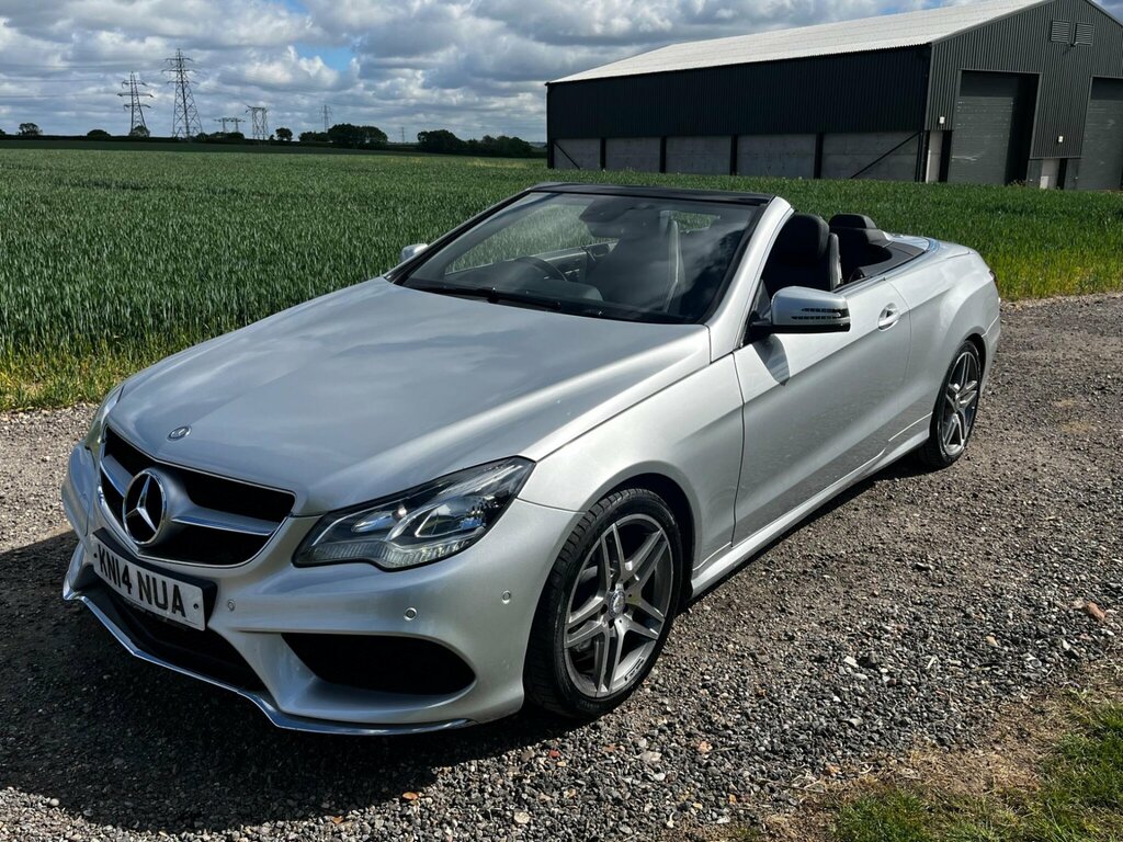 Mercedes-Benz E Class Convertible 3.0 E350d V6 Bluetec Amg Sport Cabriol Black #8