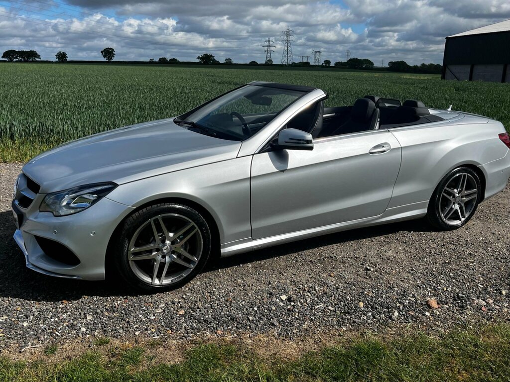 Mercedes-Benz E Class Convertible 3.0 E350d V6 Bluetec Amg Sport Cabriol Black #10