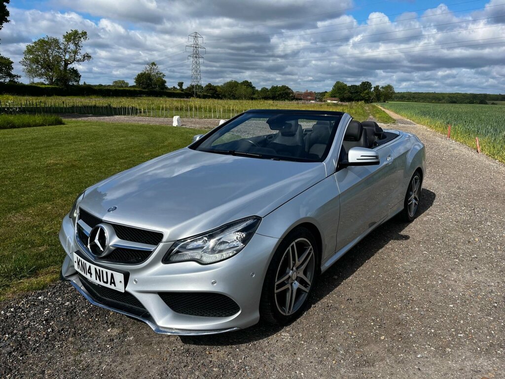 Mercedes-Benz E Class 2.1 E220 Cdi Amg Sport Cabriolet G-tron Silver #5