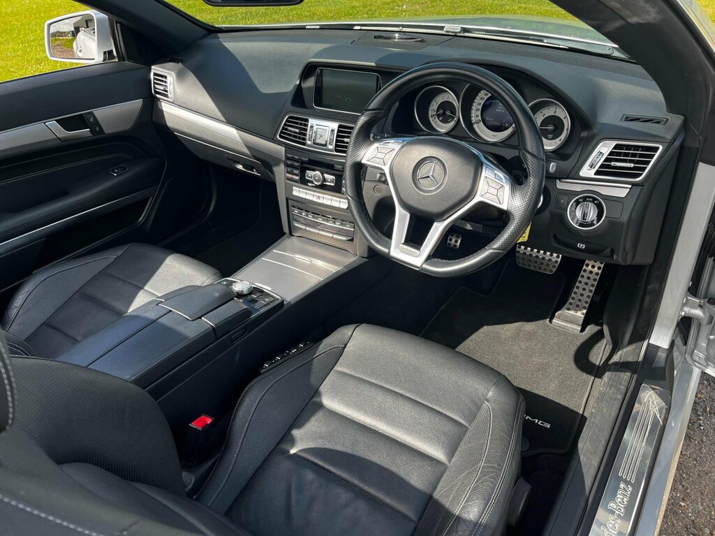 Mercedes-Benz E Class Convertible 3.0 E350d V6 Bluetec Amg Sport Cabriol Black #12
