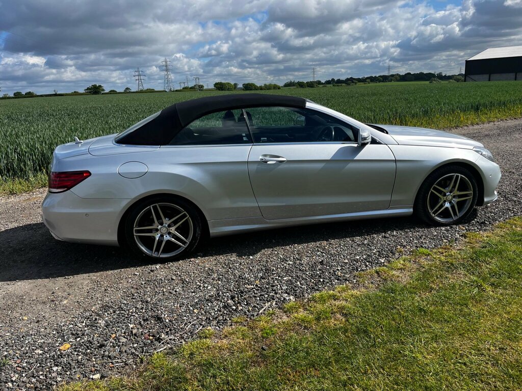 Mercedes-Benz E Class Convertible 3.0 E350d V6 Bluetec Amg Sport Cabriol Black #16