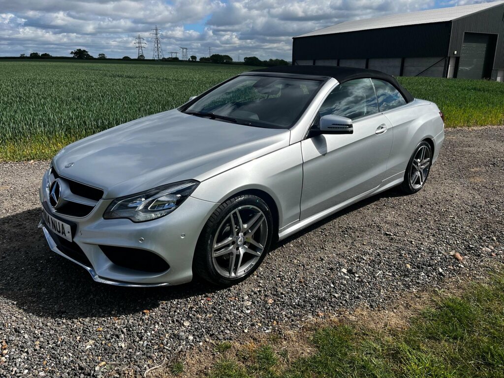 Mercedes-Benz E Class Convertible 3.0 E350d V6 Bluetec Amg Sport Cabriol Black #46