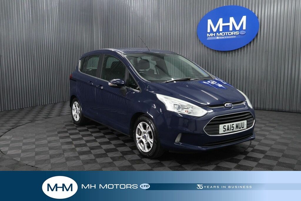 Ford B-Max Tdci Zetec Mpv Blue