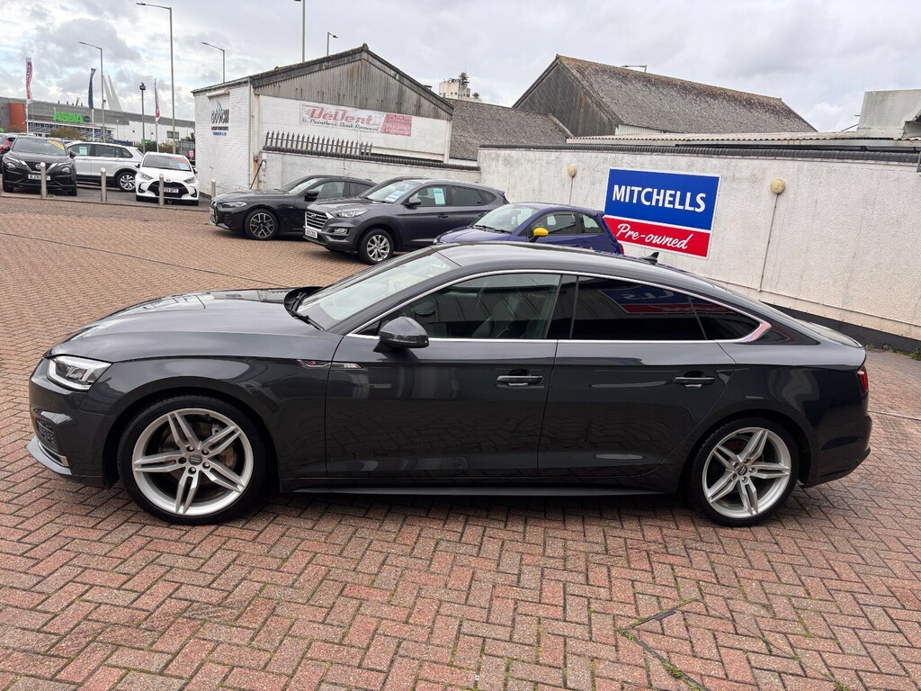 Audi A5 40 Tdi S Line S Tronic Grey #4