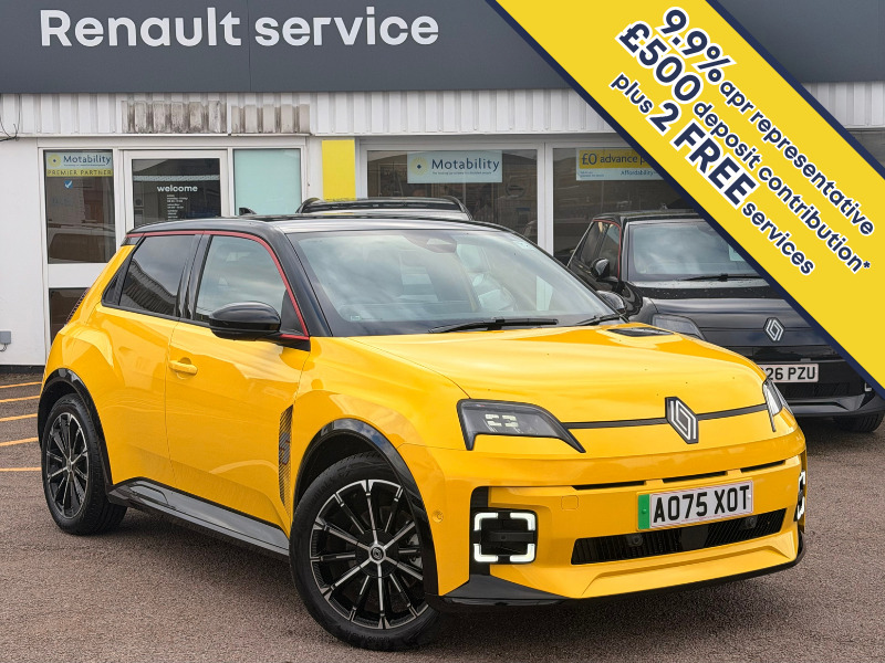 Renault 5 E-Tech 110Kw Iconic Five Comfort Range 52Kwh Black