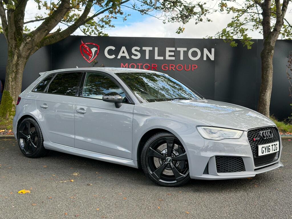 Audi RS3 2.5 Tfsi Sportback S Tronic Quattro Euro 6 S S 5 Grey