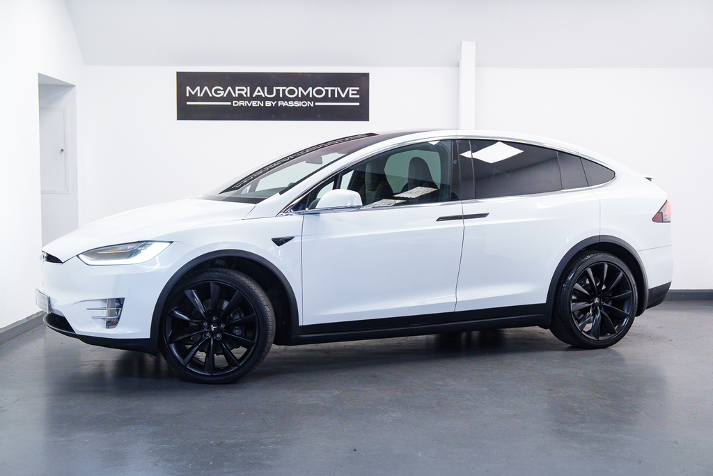 Tesla Model X All Models White #4