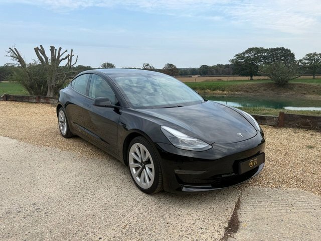 Tesla Model 3 Dual Motor Long Range Saloon 4 BX21NUC Black #3