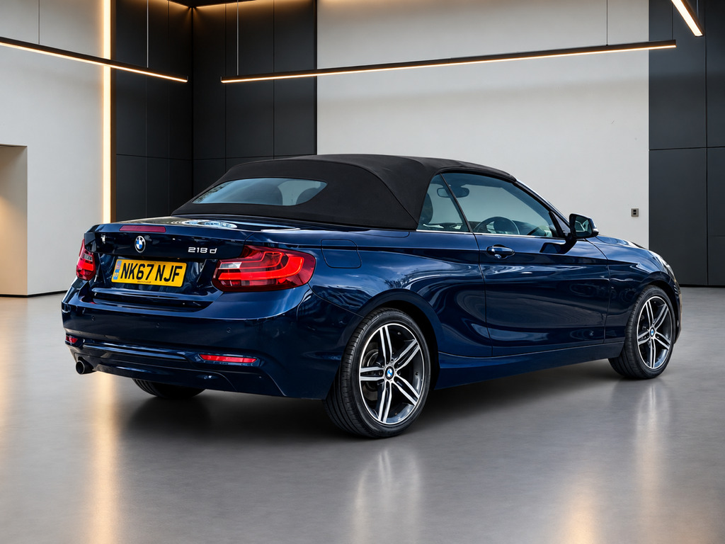 BMW 2 Series 218D 150 Sport Nav Blue #3