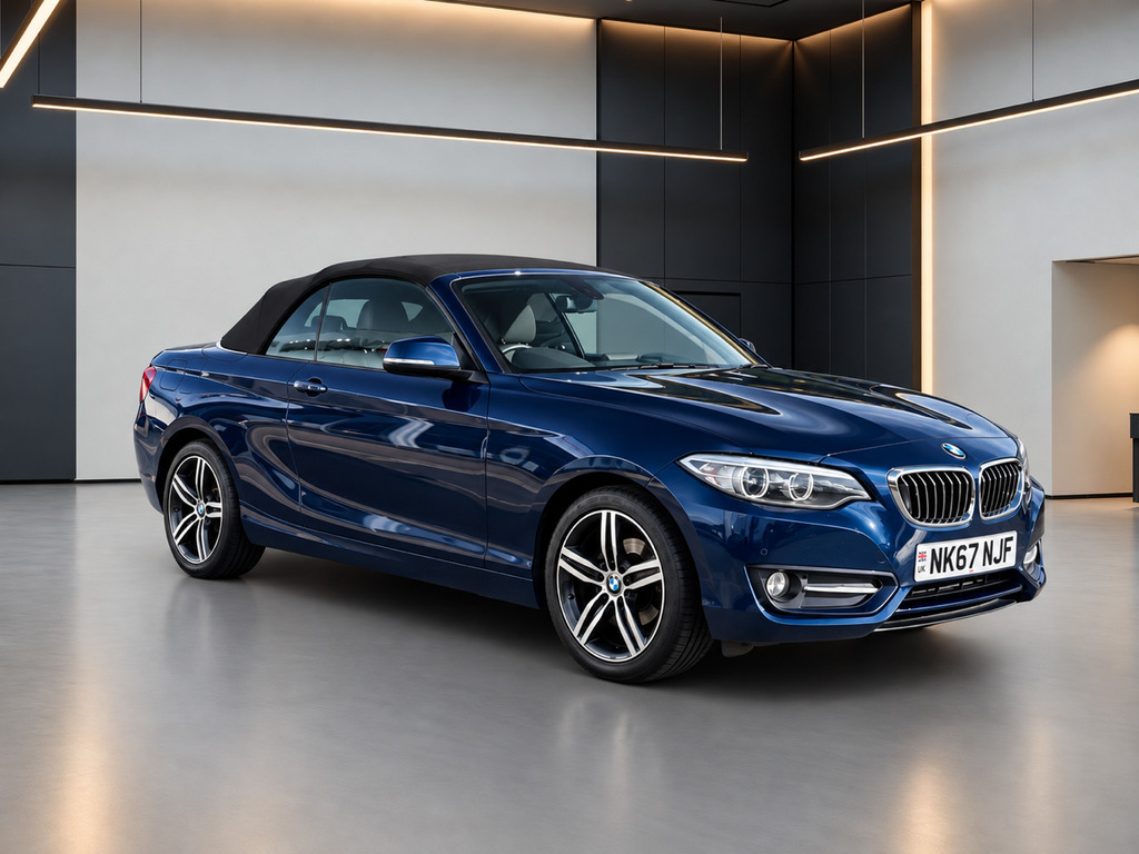 BMW 2 Series 218D 150 Sport Nav Blue