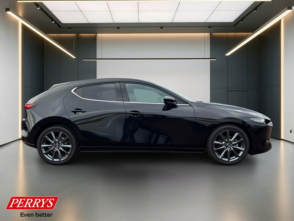 Mazda 3 2.5 E-skyactiv G Mhev 140 Exclusive-line Black #3