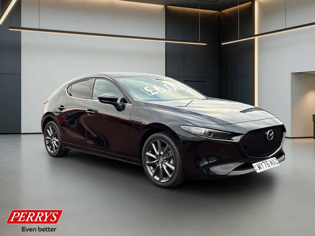 Mazda 3 2.5 E-skyactiv G Mhev 140 Exclusive-line Black #2