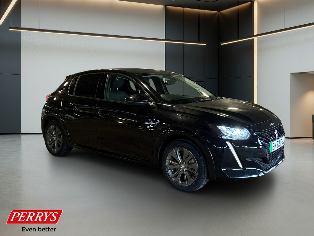 Peugeot e-208 100Kw Allure Premium 50Kwh Black #2