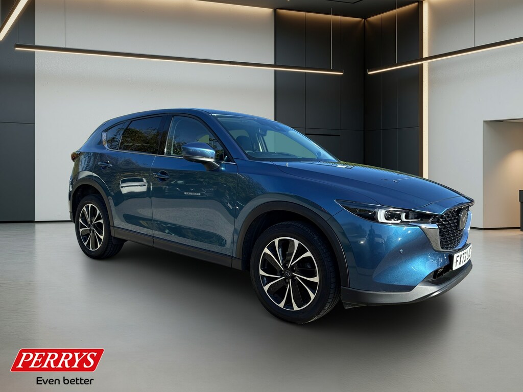 Mazda CX-5 2.0 E-skyactiv G Mhev Exclusive-line Blue #2