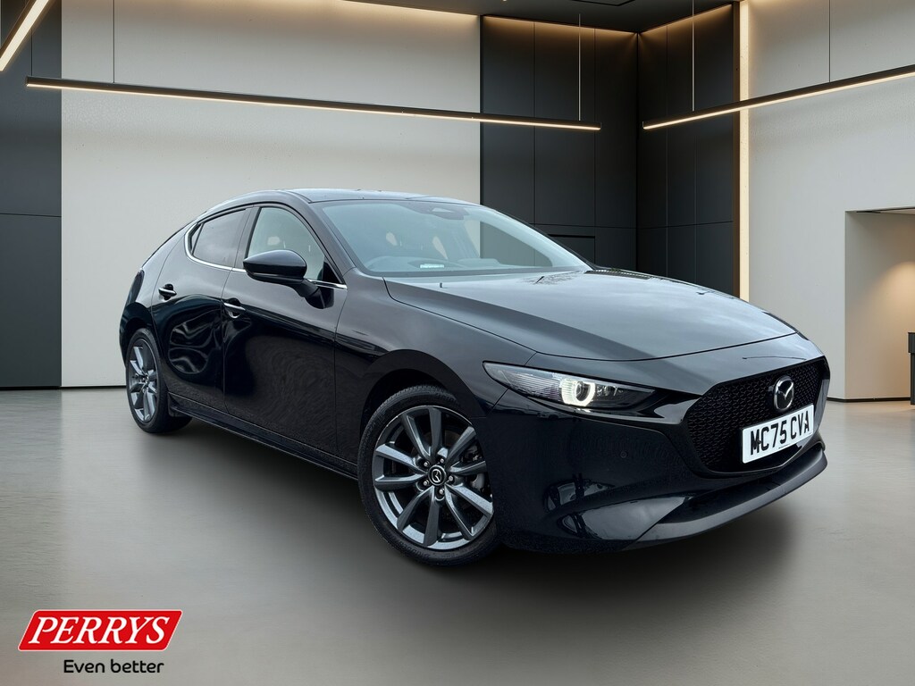 Mazda 3 2.5 E-skyactiv G Mhev 140 Exclusive-line Black