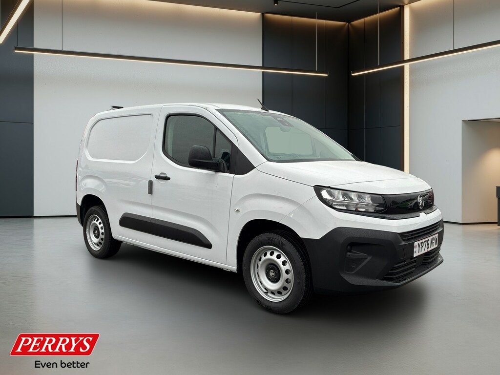 Vauxhall Combo 1.5 Turbo D 100Ps Prime Plus H1 Van White