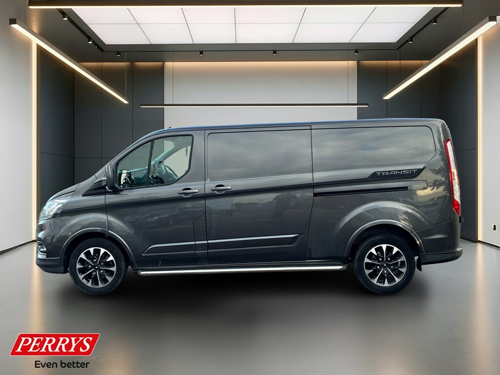 Ford Transit Custom 2.0 Ecoblue 170Ps Low Roof Sport Van Grey #4
