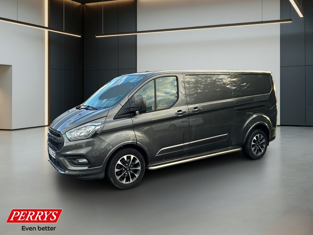 Ford Transit Custom 2.0 Ecoblue 170Ps Low Roof Sport Van Grey #3