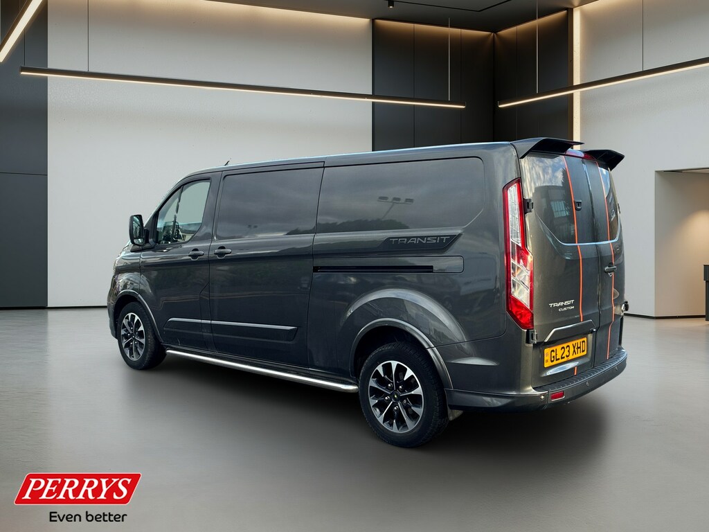 Ford Transit Custom 2.0 Ecoblue 170Ps Low Roof Sport Van Grey #5