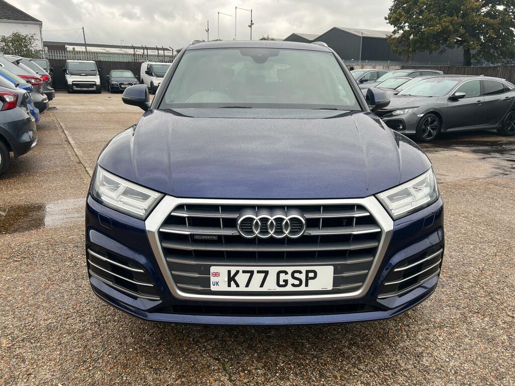 Audi Q5 2.0 Tdi S Line S Tronic Quattro Euro 6 Ss Blue #2