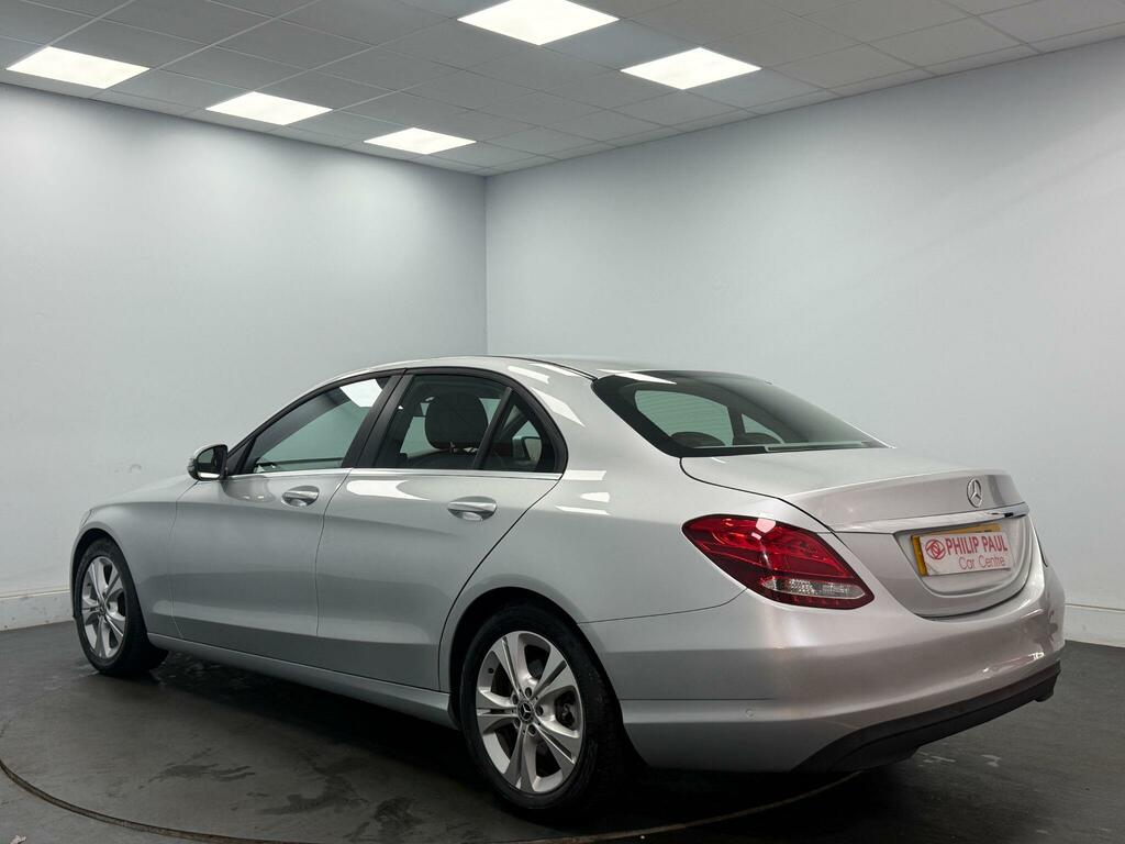 Mercedes-Benz C Class C220d Se Executive Edition 9G-tronic Silver #5