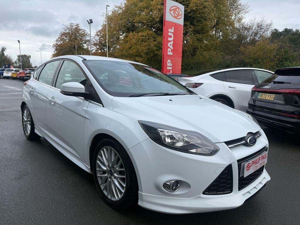 Ford Focus 1.6 Tdci 115 Zetec S White #4