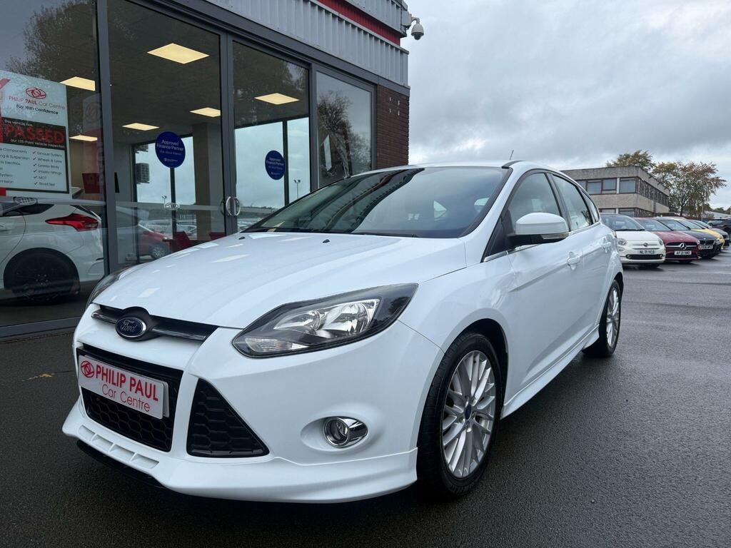 Ford Focus 1.6 Tdci 115 Zetec S White