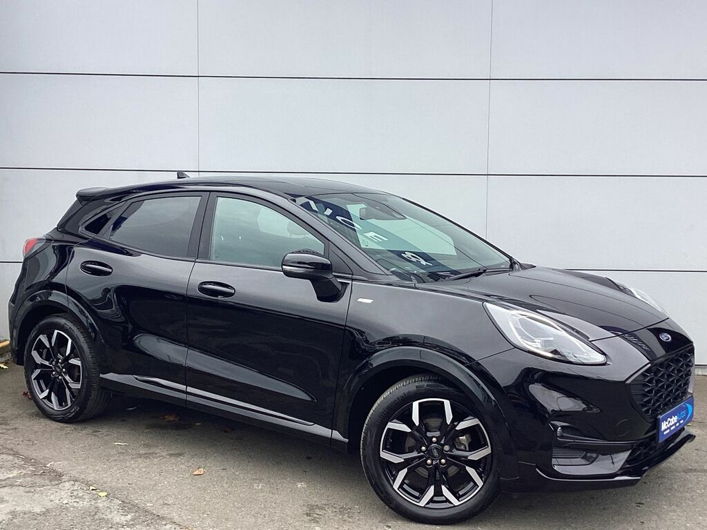 Ford Puma 1.0T Ecoboost Mhev St-line X Suv Hybrid Black