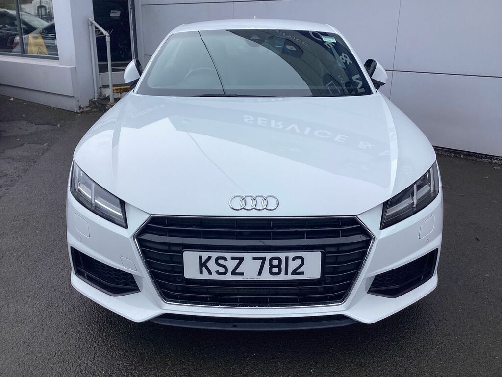 Audi TT 2.0 Tfsi S Line Coupe Euro 6 S White #2