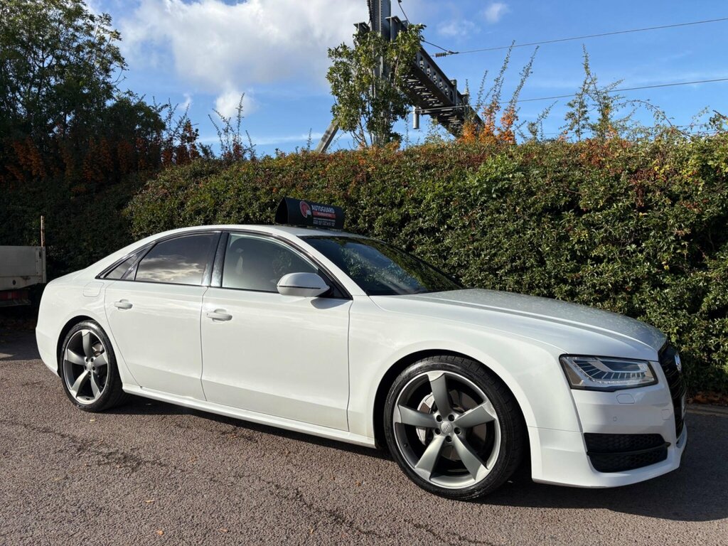 Audi A8 3.0 Tdi V6 Black Edition Tiptronic Quattro Euro 6 White #2