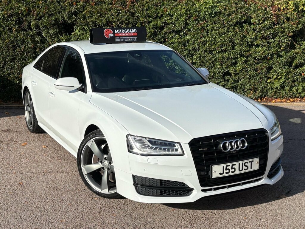 Audi A8 3.0 Tdi V6 Black Edition Tiptronic Quattro Euro 6 White #5