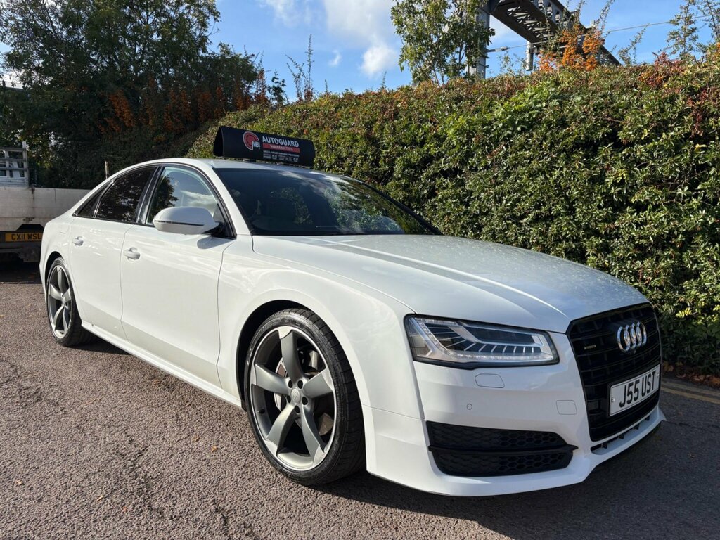 Audi A8 3.0 Tdi V6 Black Edition Tiptronic Quattro Euro 6 White #4
