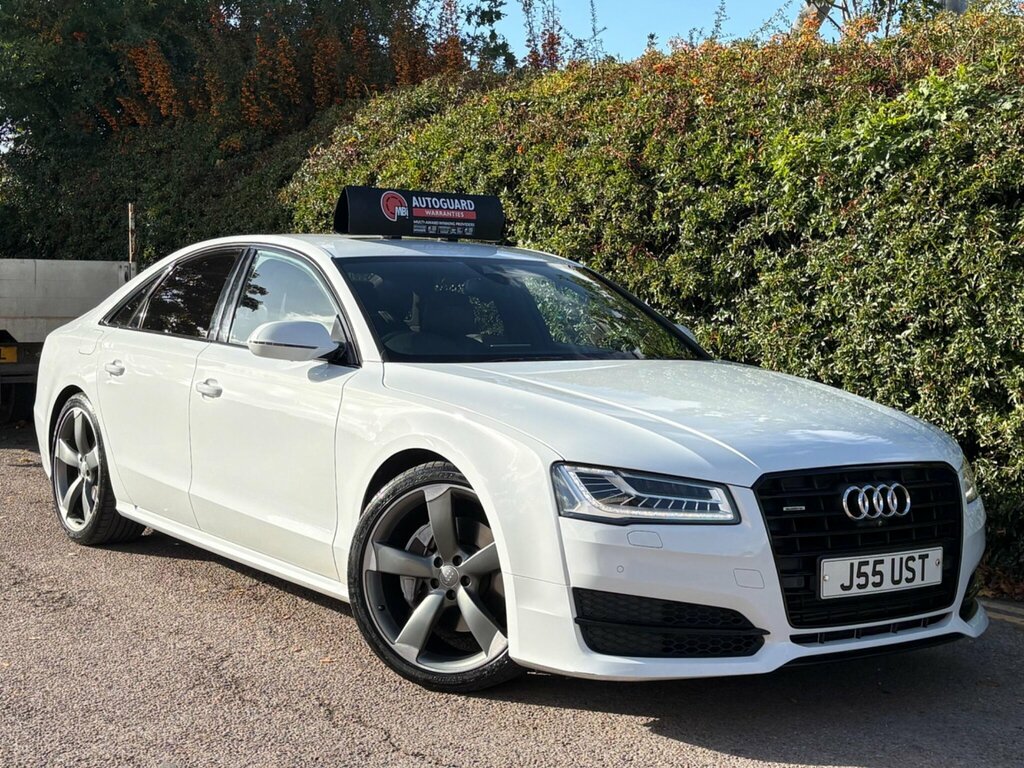 Audi A8 3.0 Tdi V6 Black Edition Tiptronic Quattro Euro 6 White #3