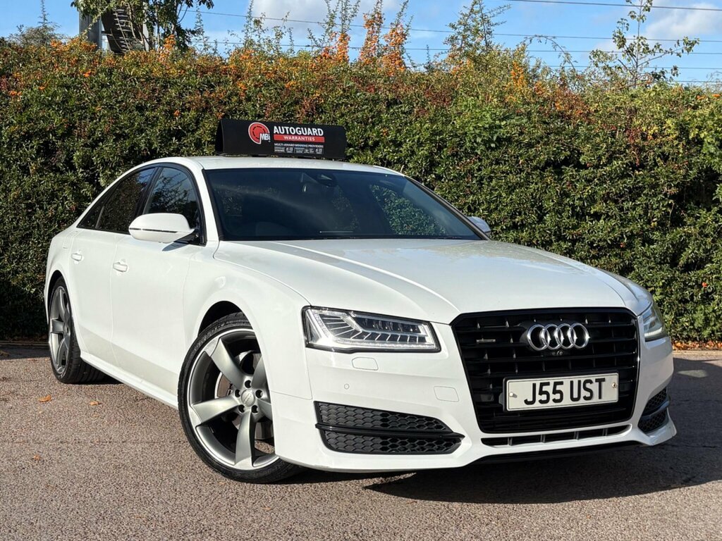Audi A8 3.0 Tdi V6 Black Edition Tiptronic Quattro Euro 6 White #6