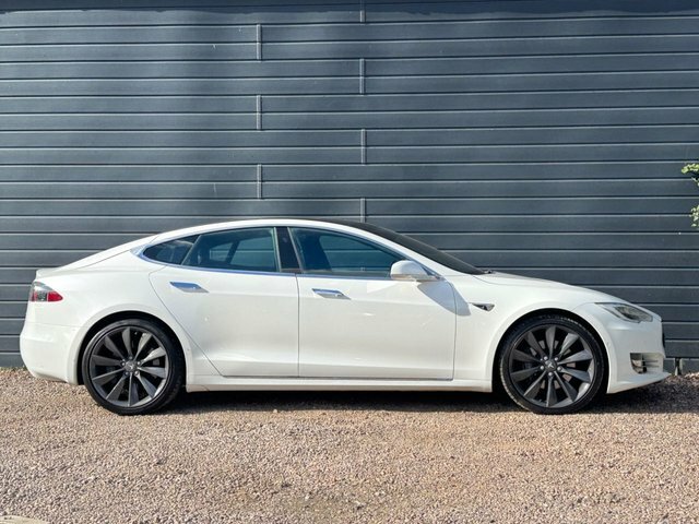 Tesla Model S 2018 75D Dual Motor Hatchback White #6