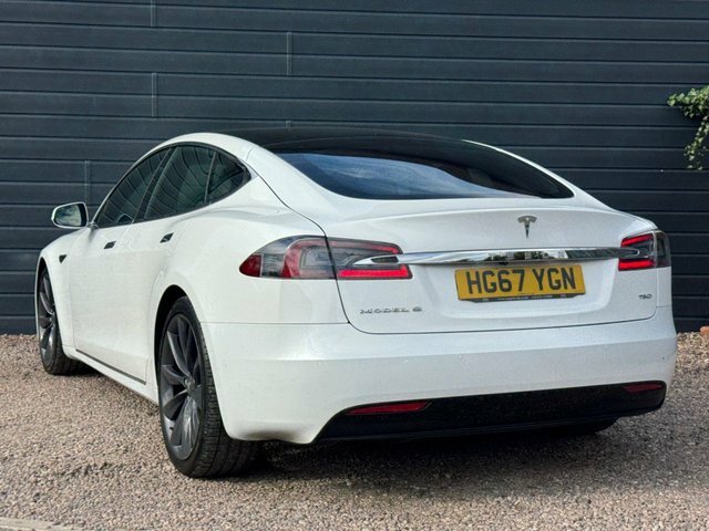 Tesla Model S 2018 75D Dual Motor Hatchback White #2