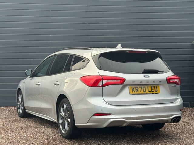Ford Focus 2020 1.0T Ecoboost Mhev St-line Edition Estate Silver #2