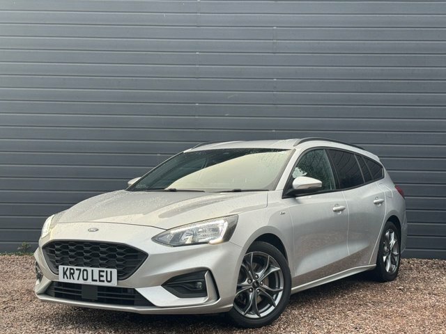 Ford Focus 2020 1.0T Ecoboost Mhev St-line Edition Estate Silver #4