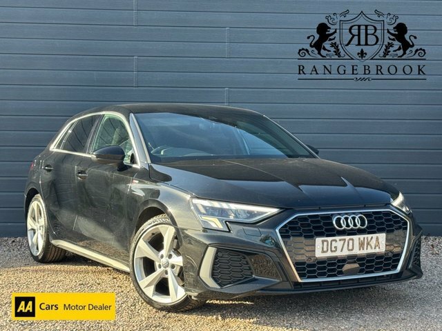 Audi A3 2020 2.0 Tdi 35 S Line Sportback S Tron Black