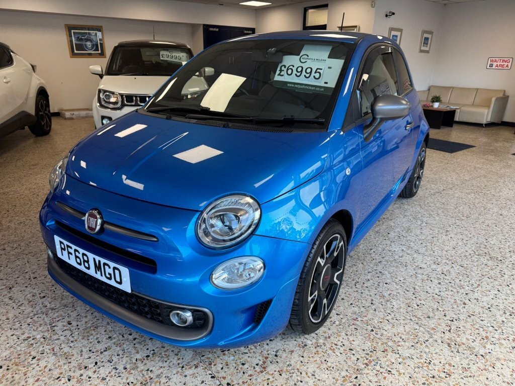 Fiat 500 1.2L S Blue