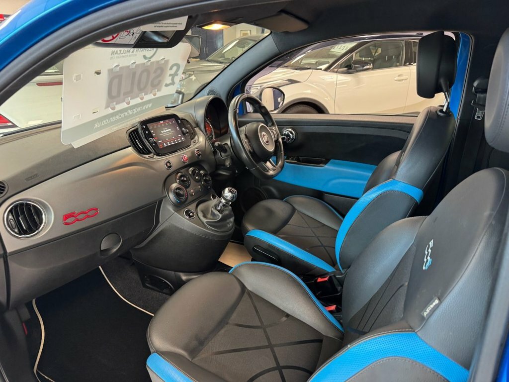 Fiat 500 1.2L S Blue