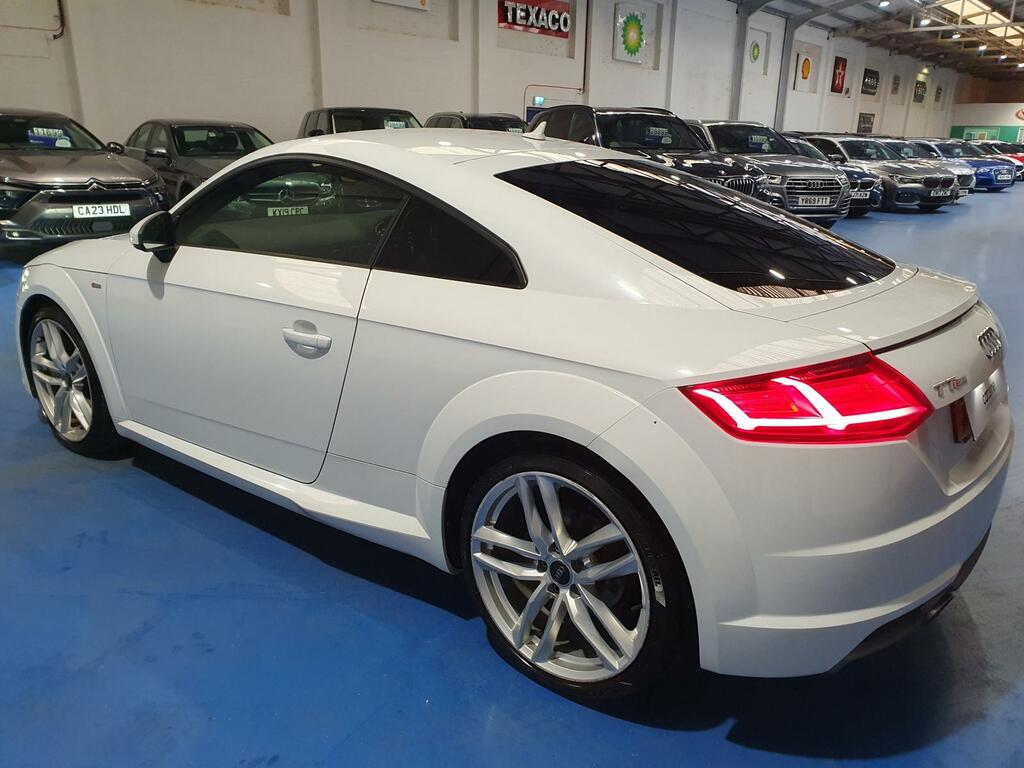 Audi TT Tfsi S Line White #5