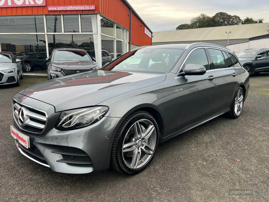 Mercedes-Benz E Class E220d Amg Line 9G-tronic Grey #3