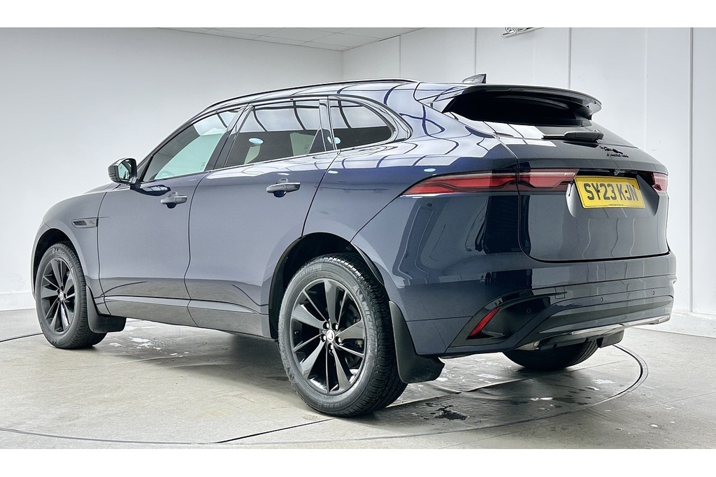 Jaguar F-Pace D200 Mhev R-dynamic Hse Black Blue #5
