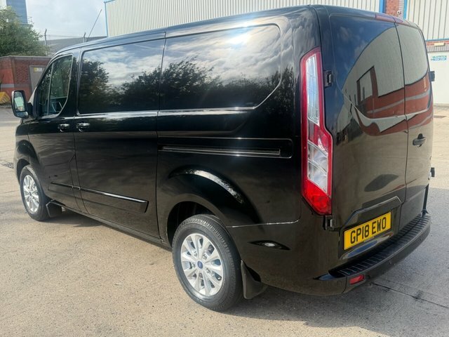 Ford Transit Custom 280 Ecoblue Limited Panel GP18EWO Black #4