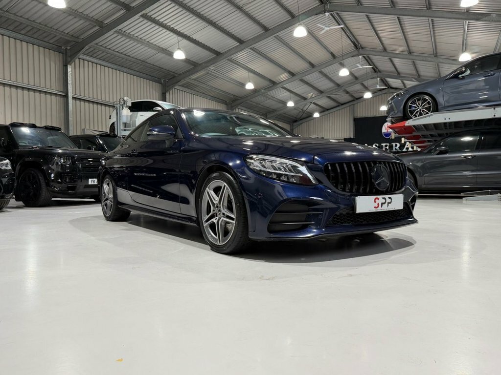 Mercedes-Benz C Class 2.0 C220d Amg Line Coupe G-tronic Euro Blue