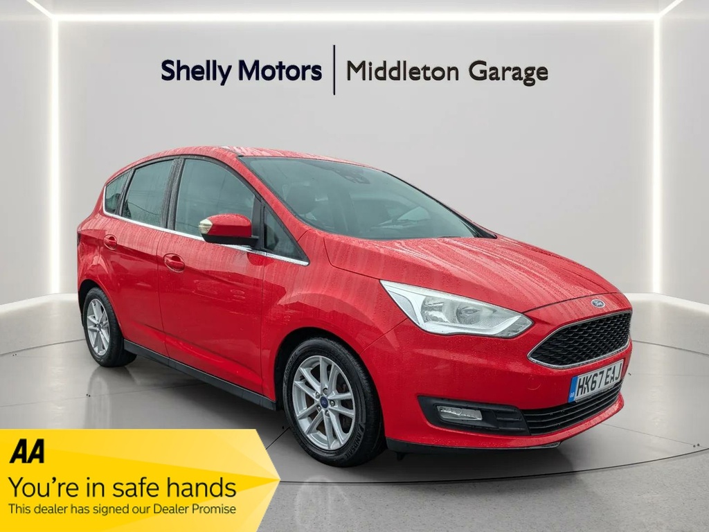 Ford C-Max 1.5 Tdci Zetec Powershift Red